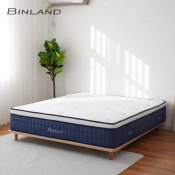 Memory Foam King Size Mattress with 7 Zones, Pocket Springs, Natural Latex, Seaqual Fabric - Premium Home Furniture for Bedroom