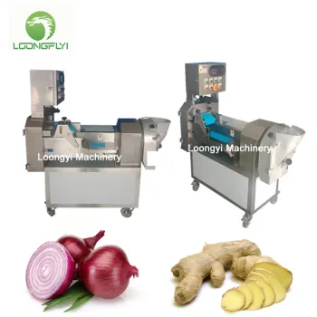 Vegetable apple rapid production onion slicer machine