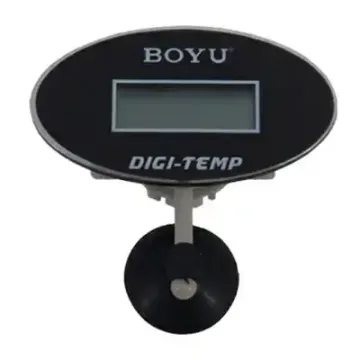 JR Boyu Aquarium Fisc Tank温度温度計BT-06/08：水温を監視するためのガラス吸引カップデバイス