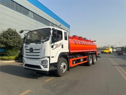 Heavy-Duty FAW JK6 21m³ Tanker Truck for Fuel Hauling