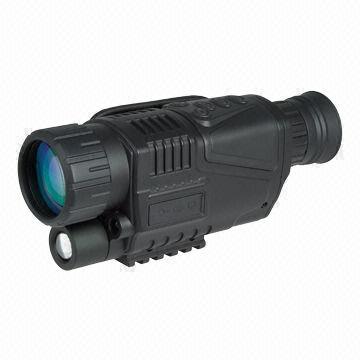 5x40 Digital Night Vision Monocular Camera, 200m Range Takes Photos and Video with 1.44-inch TFT LCD