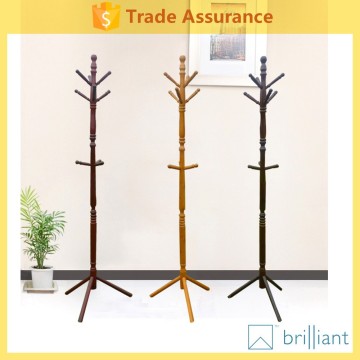 2015 hot sale 100% Eucalyptus wood coatracks,clothes stand,coat hanger stand manufacturers B02