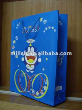 High quality pp reusable cartoon shopping bag