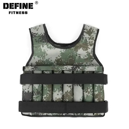Adjustable Weight-Bearing Vest for Physical Training: Customizable Sandbag Weight from 10 to 20 kg