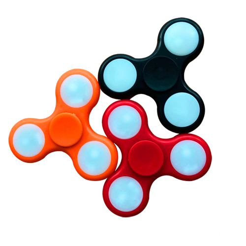 led flash finger spinning top
