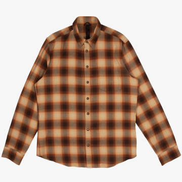 High-Quality Men's Autumn Shirts: Stylish Red Plaid Cotton and Polyester Blend with Spandex