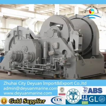 Anchor handling/towing winch for boat with good quality