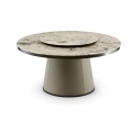 Nueva mesa redonda de mármol de diseño