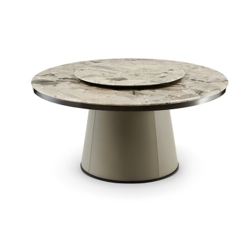 Новый дизайн круглого мраморного стола