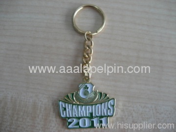 Fashion Embossed Enamel Keychains 