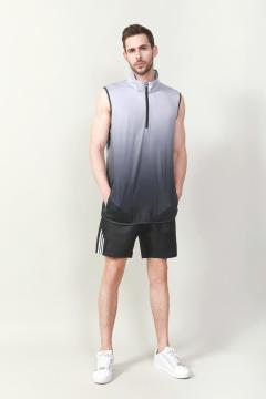 Giubbotto sportivo in maglia da uomo