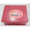 Red Wedding Tin Box