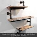 Modern Ladder Pipe Wall Bookshelf Bracket