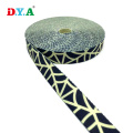 Custom printed polyester/pp/nylon webbing for bags garment