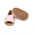 Sandali per bambini in pelle all&#39;ingrosso estate