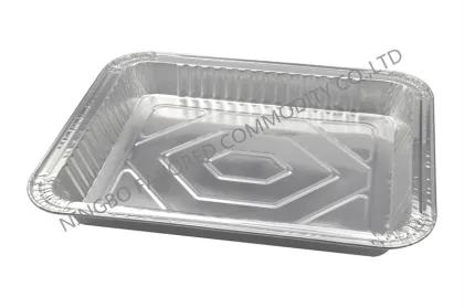 Aluminium foil container baking tray