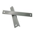 Custom CRS Coating CNC Bending Corner Bracket Services