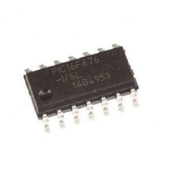الأصلي PIC16F676-I/S SOIC-14 8 بت متحكم