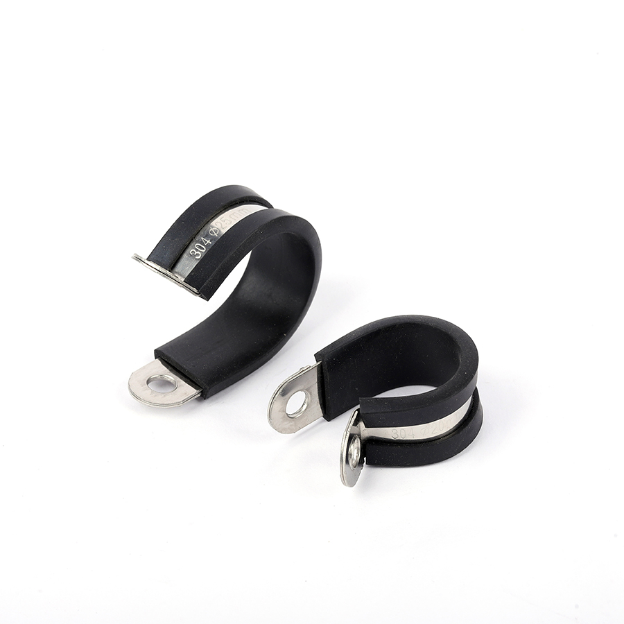 Hose clamp rubber black (3)