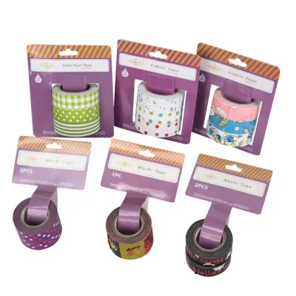 Colored Masking Tape Art