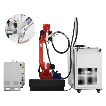 360 Degrees Rotatable Laser Hybrid Arc Welding Robot Machine