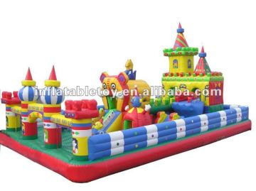 2012 hot sell inflatable fun city/amusement park