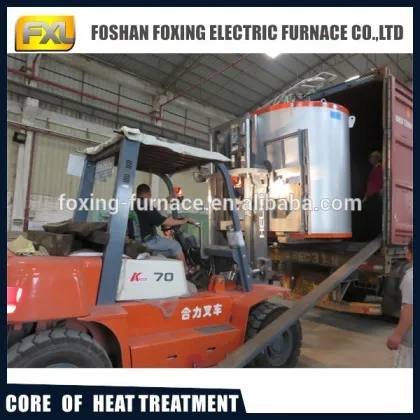 well type gas carburizing furnace