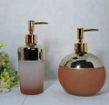 Lotion Dispenser Amber Glass Pump Bottle