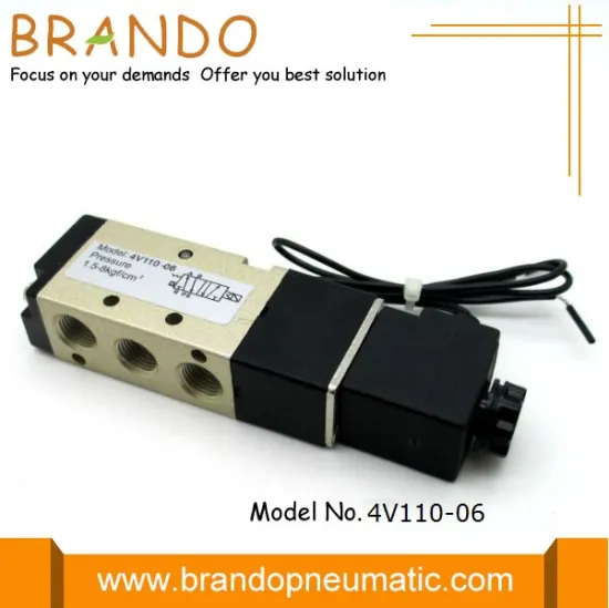 4V110-06 DC 24V Solenoid Valve