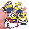 Cartoon Little Yellow Man Patches Iron On Brodery