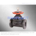 UPVC Diaphragm Valve Flange ANSI CL150