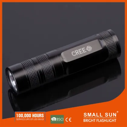 C60 Q3 aluminum flashlight led torch flashlight dongyang