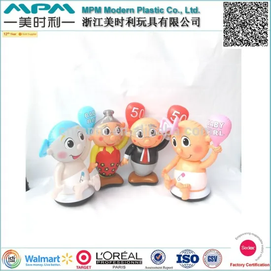 custom inflatable doll for parking and warning