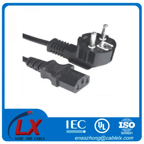 Europe plug and C13 connector power cord