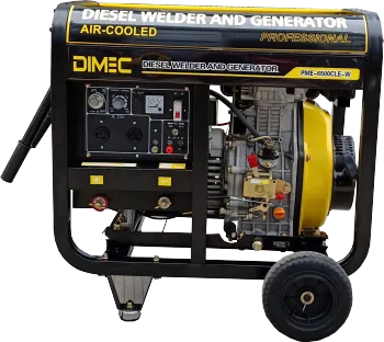 3.0KW Open Type Portable Diesel Welder Generators - PME8000CLE-W