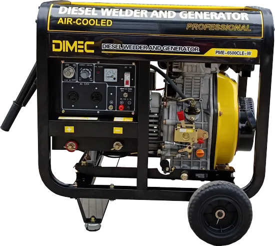 3.0KW Open Type Portable Diesel Welder Generators - PME8000CLE-W