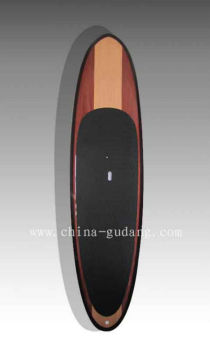 wood veneer supboard fiberglass stand up paddle board EPS sup board surfboard