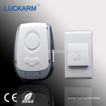 New luckarm welcome ding dong sound doorbell with flash light for deaf D007