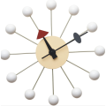 George Nelson white ball wall clock replica