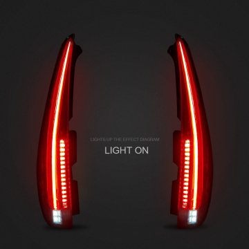 Συγκρότημα LED Tail Light για Cadillac 2007, 2012, 2014, 2018, 2019 - πίσω λάμπα σήματος φρένων
