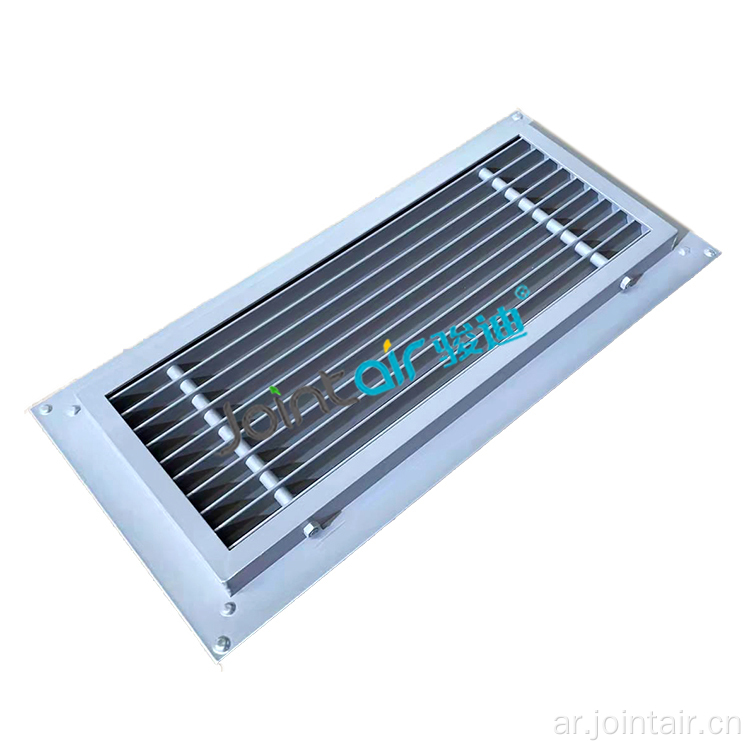 HVAC الصلب سجل غطاء الطابق الناشر