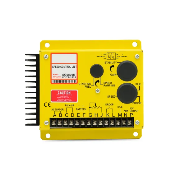 SG6800E Electric Speed Controller for DC Motor and Diesel Generator