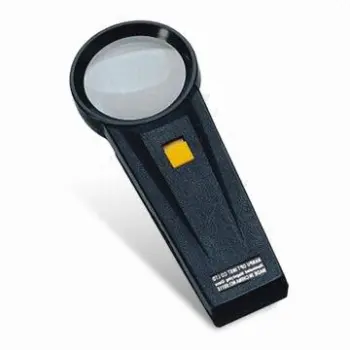 Illuminating Handle Magnifying Glass with Bulb Light
