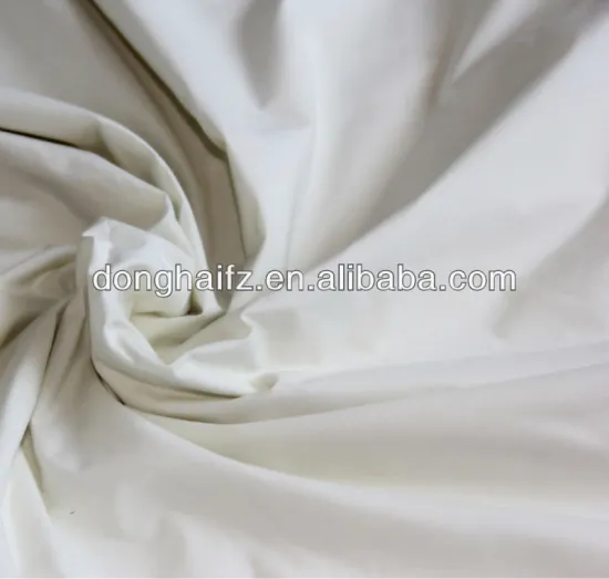 fashion white cotton poplin fabric