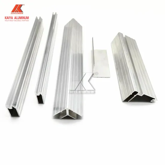 Double Extrusion Glass Corner Aluminum Profile for Flight Case Hardware