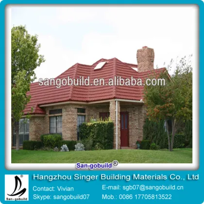 sun stone coated metal roofing tiles products