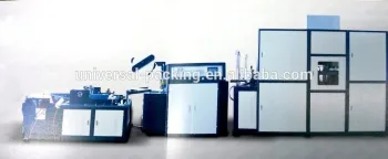 Full Automatic pp non woven fabric square bottom box bag making machine