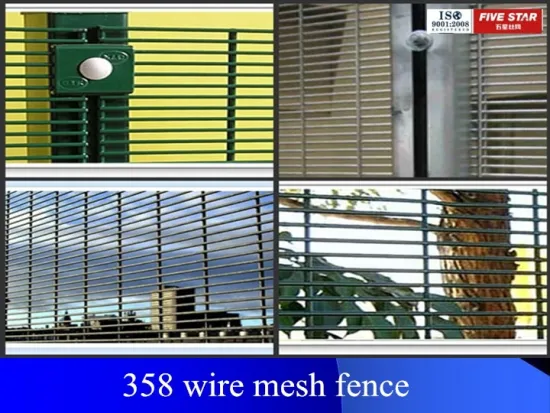 Alibaba China 358 Mesh Fence Panel/Anti Climb anti-cut fence/Prison Mesh