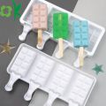 Molde de silicona para helado de 4 cavidades