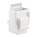 Cat5e UTP Keystone Jack Type sansoless, 90 degrés